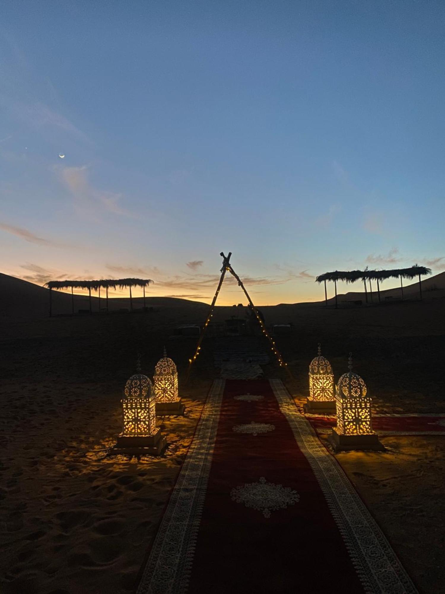 Merzouga Luxury Sahara Camps Esterno foto